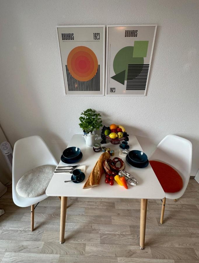 Stilvolles Und Modernes Appartement Mit Sonnigem Balkon In Flughafen- Und Messenaehe 31 لينفلدن اشتردين المظهر الخارجي الصورة